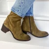 Femme Aliwell Bottines^-Bottines Alias Velours Tan