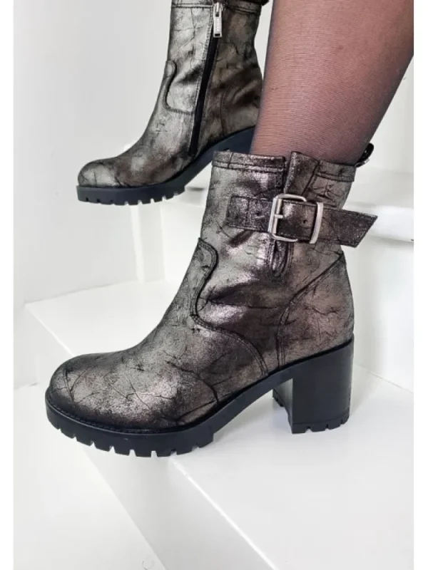 Femme Minka Design Bottines^Bottines Batisto Pegaso Carbon-Minka
