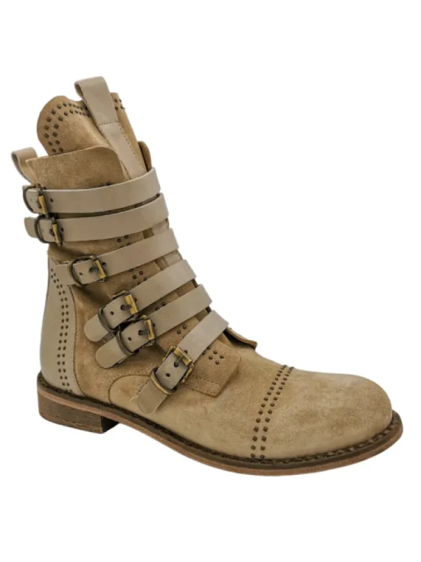 Femme Semerdjian Bottines^Bottines M112M8 Camoscio Sughero-
