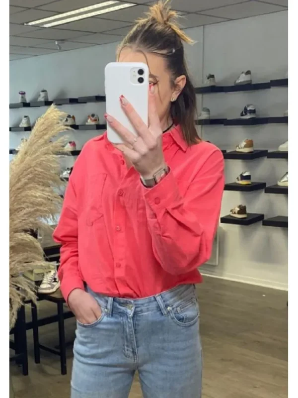 Femme * Chemisiers & Tuniques^Chemise Corail