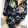 Femme * Chemisiers & Tuniques^Chemise Kimono Fleurie "Kyoto"