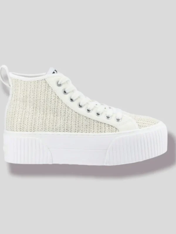 Femme No Name Baskets^Iron Mid Goby Natural-