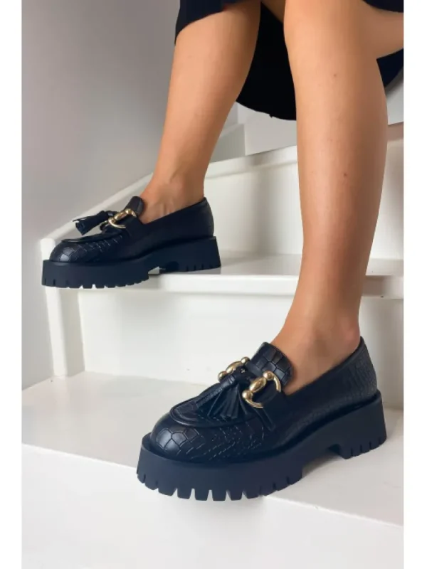 Femme Semerdjian Mocassins^Mocassins E007E1 Cocco Nero-