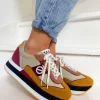 Femme No Name Baskets^-Boom Jogger Mais/Beige
