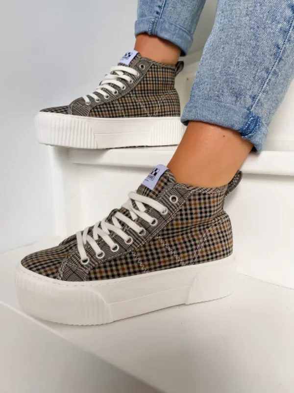 Femme No Name Baskets^-Iron Mid Willow Black