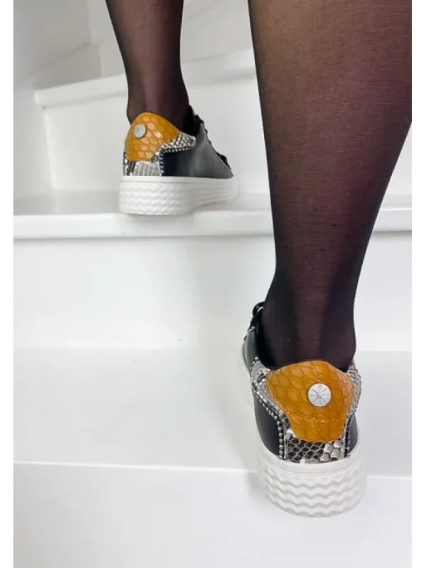 Femme Palladium Baskets^Pallatempo 04 Syn Black-