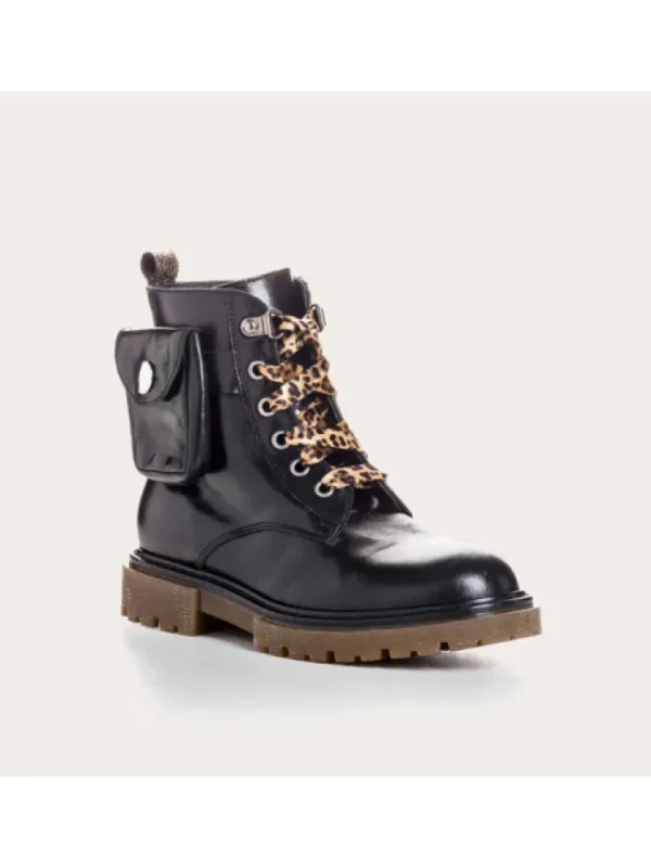 Enfants Reqins Bottes & Bottines^Rangers Fille Tipik Cuir Veilli-