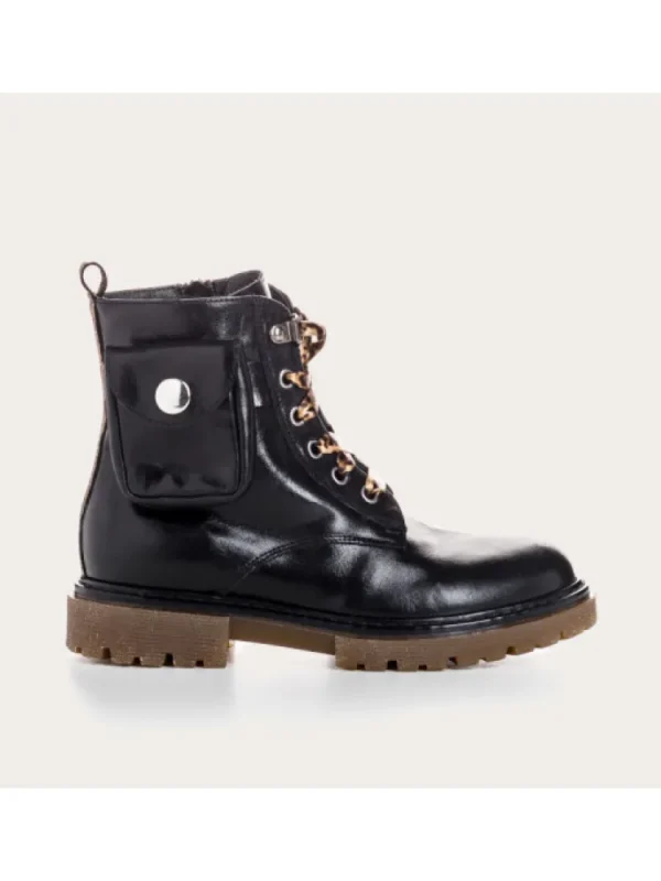 Enfants Reqins Bottes & Bottines^Rangers Fille Tipik Cuir Veilli-