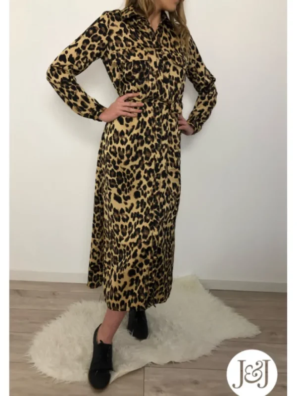 Femme * Robes^Robe Chemise Leopard "Mexico"