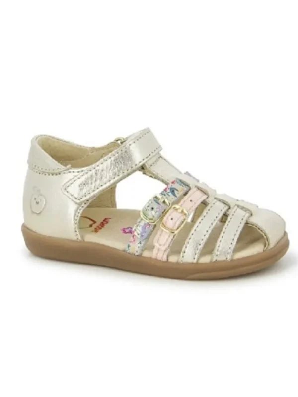Enfants Shoo pom Sandales & Nu-Pieds^Sandales Fille Pika Spart Platine/Multi-