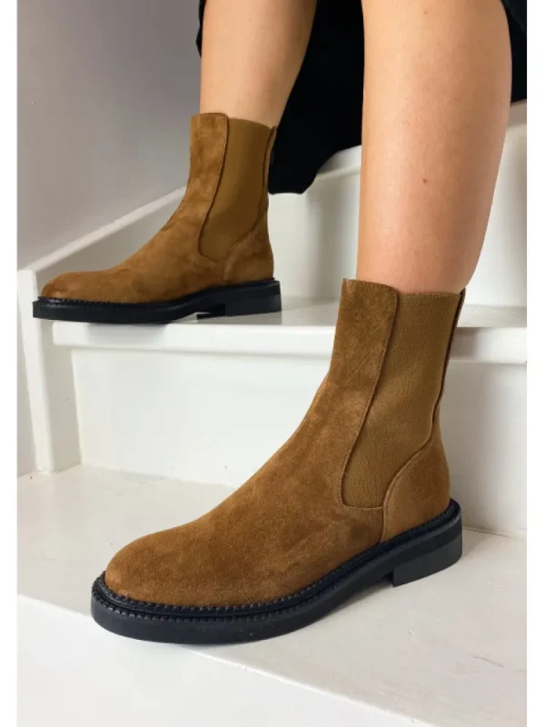 Femme Semerdjian Bottines^-Bottines E320E4 Camoscio Fox