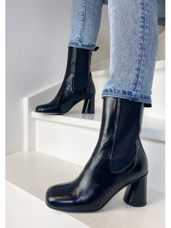 Femme Semerdjian Bottines^-Bottines F808K1 Naplak Nero