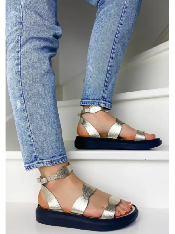 Femme Semerdjian Sandales & Nu-Pieds^-Sandales 2730 Cervo Platino