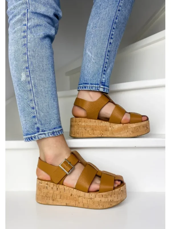 Femme Semerdjian Sandales & Nu-Pieds^-Sandales 2732 Cervo Cuoio