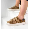 Femme No Name Baskets^Sneakers Arcade Straps Side Leopard-