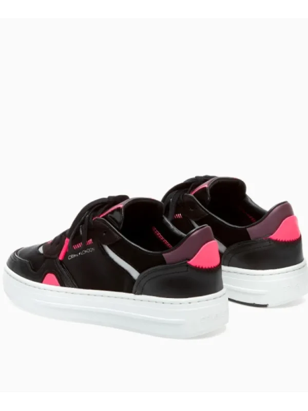 Femme Crime London Baskets^Sneakers Low Top Off Court Black-