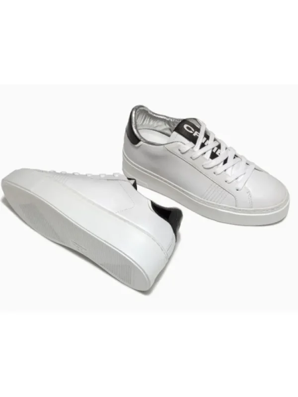 Femme Crime London Baskets^Sneakers Weightless Low Top White-